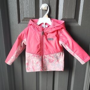 2/20$ Columbia Kids Pink Patterned Jacket